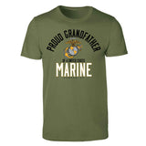 Personalized Proud "Family" Of A United States Marine T-Shirt - SGT GRIT