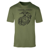 Large Eagle, Globe, and Anchor T-shirt - SGT GRIT