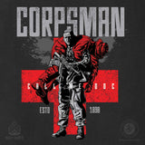 Corpsman Full Front T-shirt - SGT GRIT