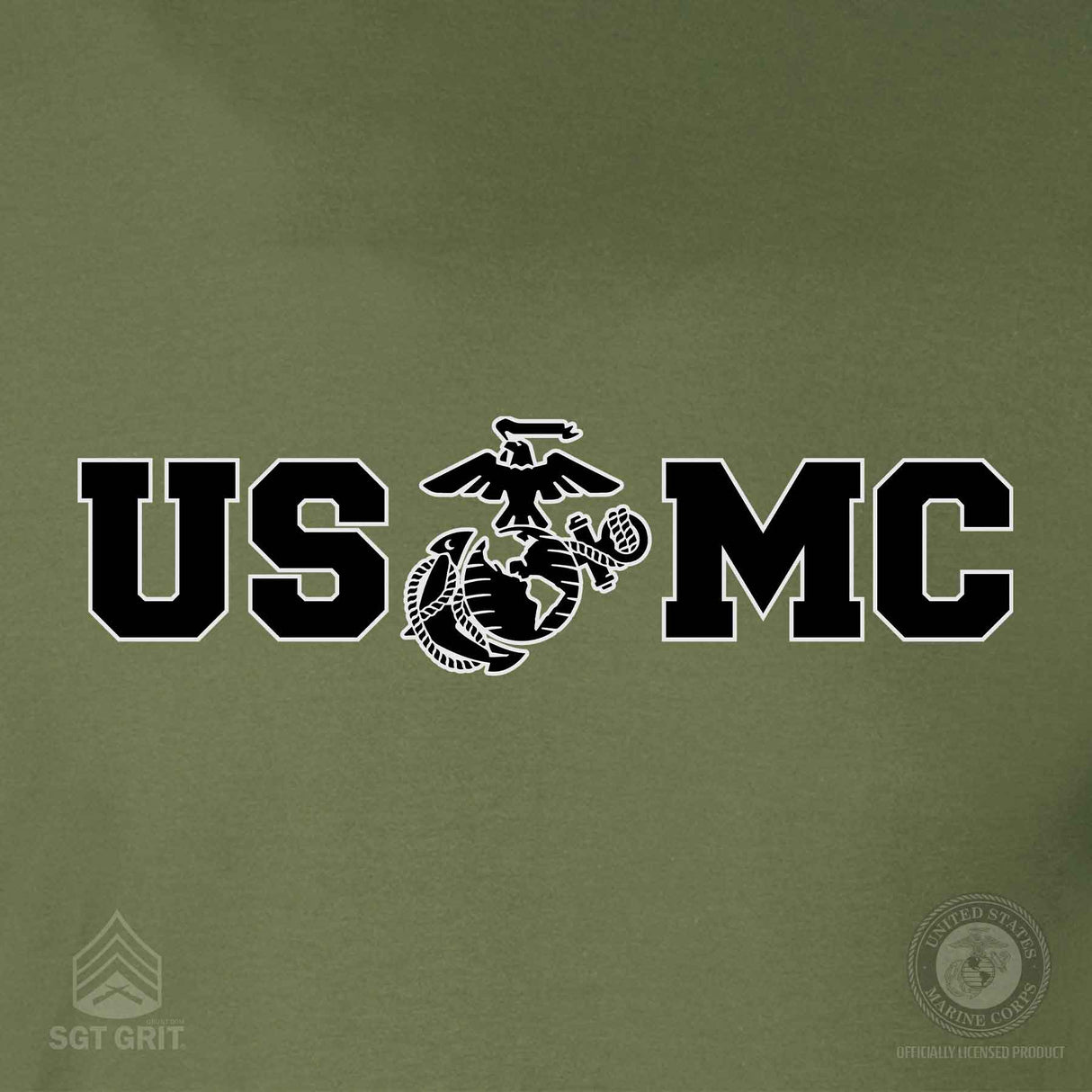 Bold USMC T-shirt - SGT GRIT