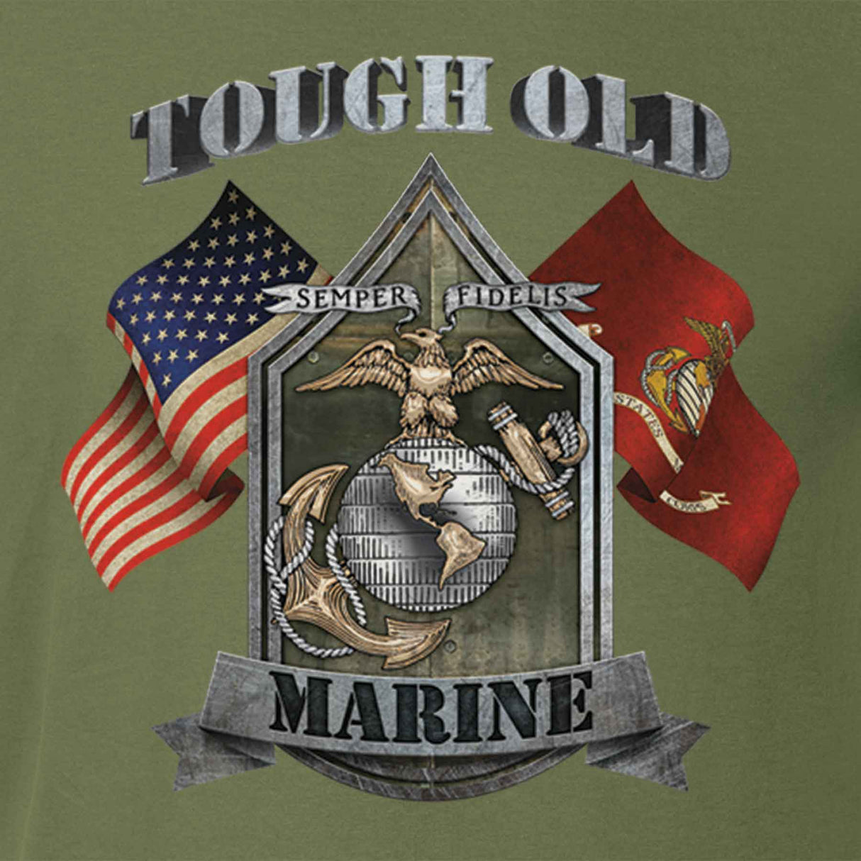 Tough Old Marine T-shirt - SGT GRIT