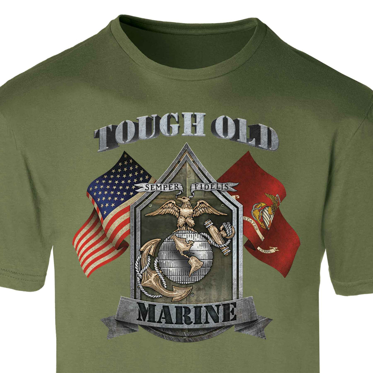 Tough Old Marine T-shirt