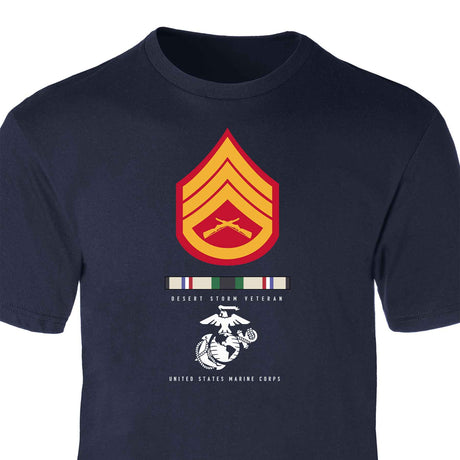 Choose Your Conflict And Rank - Dress Blues T-shirt - SGT GRIT