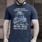 Devil Dog Make No Mistake Full Front T-shirt - SGT GRIT