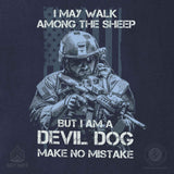 Devil Dog Make No Mistake Full Front T-shirt - SGT GRIT