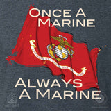 Marine Corps 'Once a Marine, Always a Marine' Graphic T-shirt - SGT GRIT