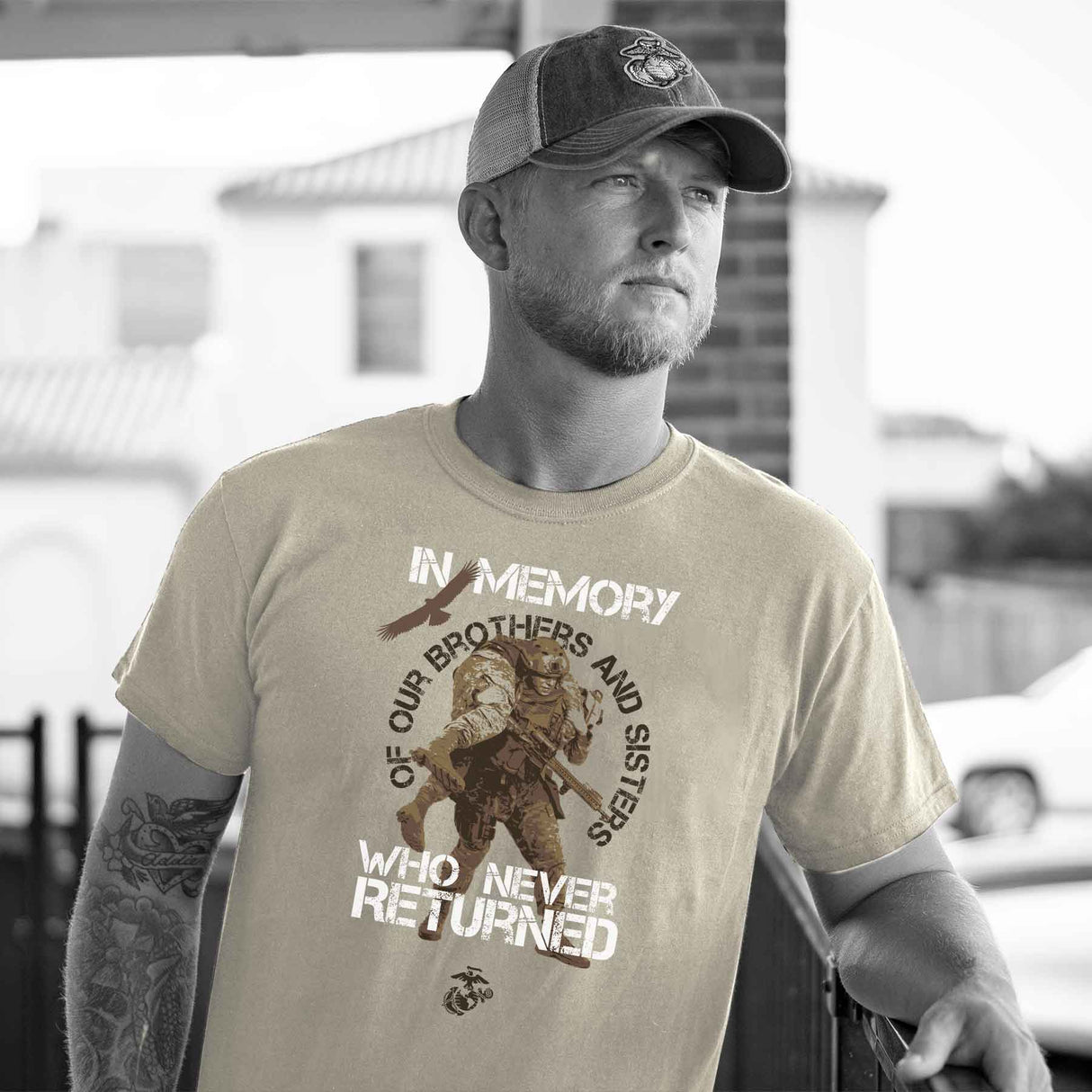 In Memory of Who Never Returned T-shirt - SGT GRIT