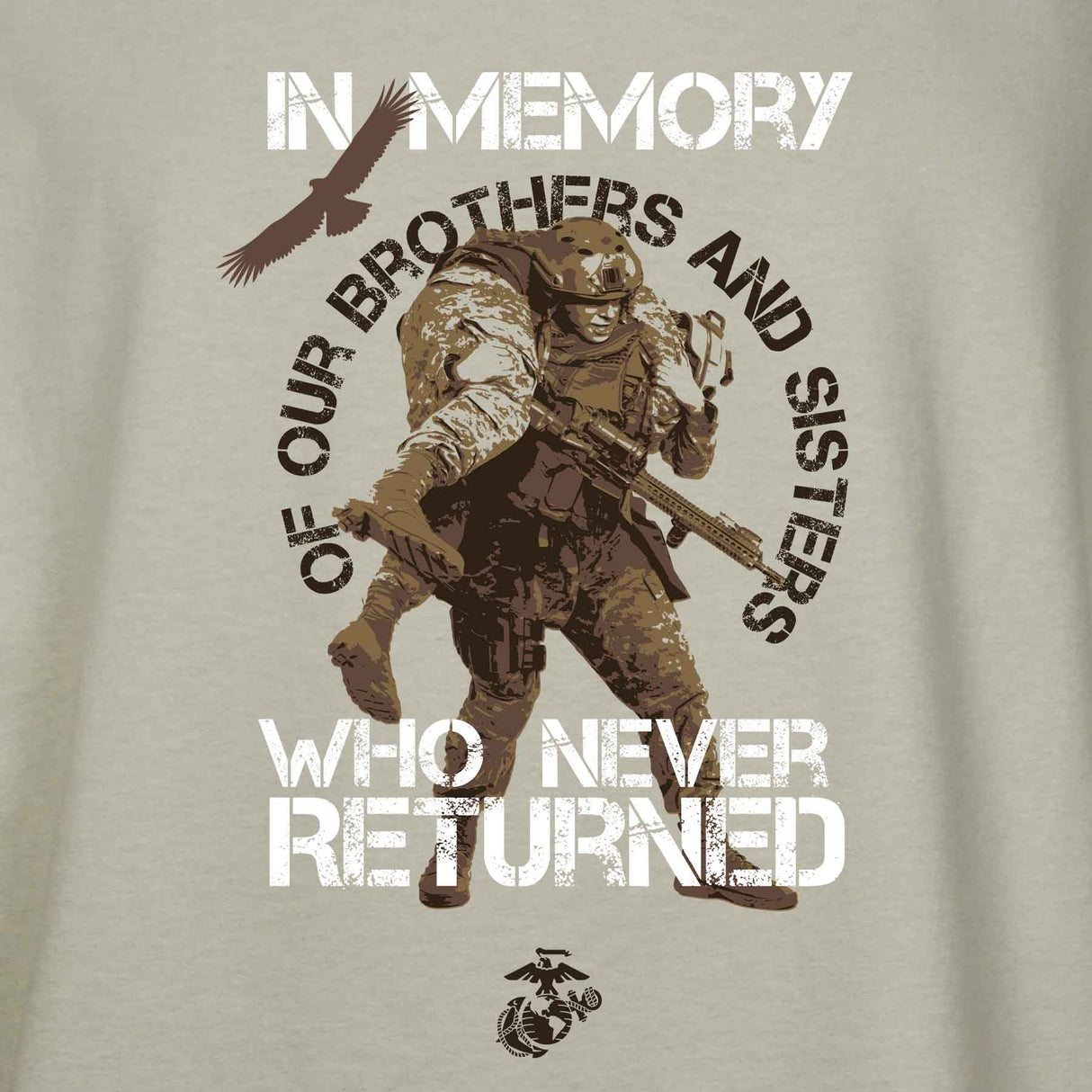 In Memory of Who Never Returned T-shirt - SGT GRIT