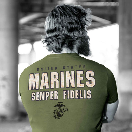 Semper Fidelis Camo T-shirt - SGT GRIT