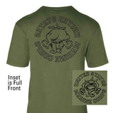 Marine Corps Bulldog Mascot Graphic T-shirt - SGT GRIT