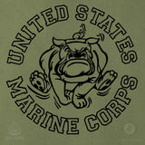 Marine Corps Bulldog Mascot Graphic T-shirt - SGT GRIT