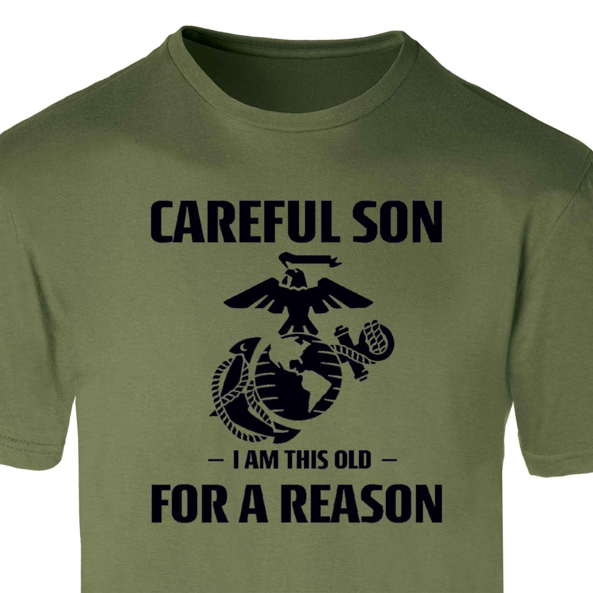 Marine Graphic 'Careful Son' Short-Sleeve T-shirt - SGT GRIT