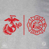 USMC First Responders Fire T-shirt - SGT GRIT