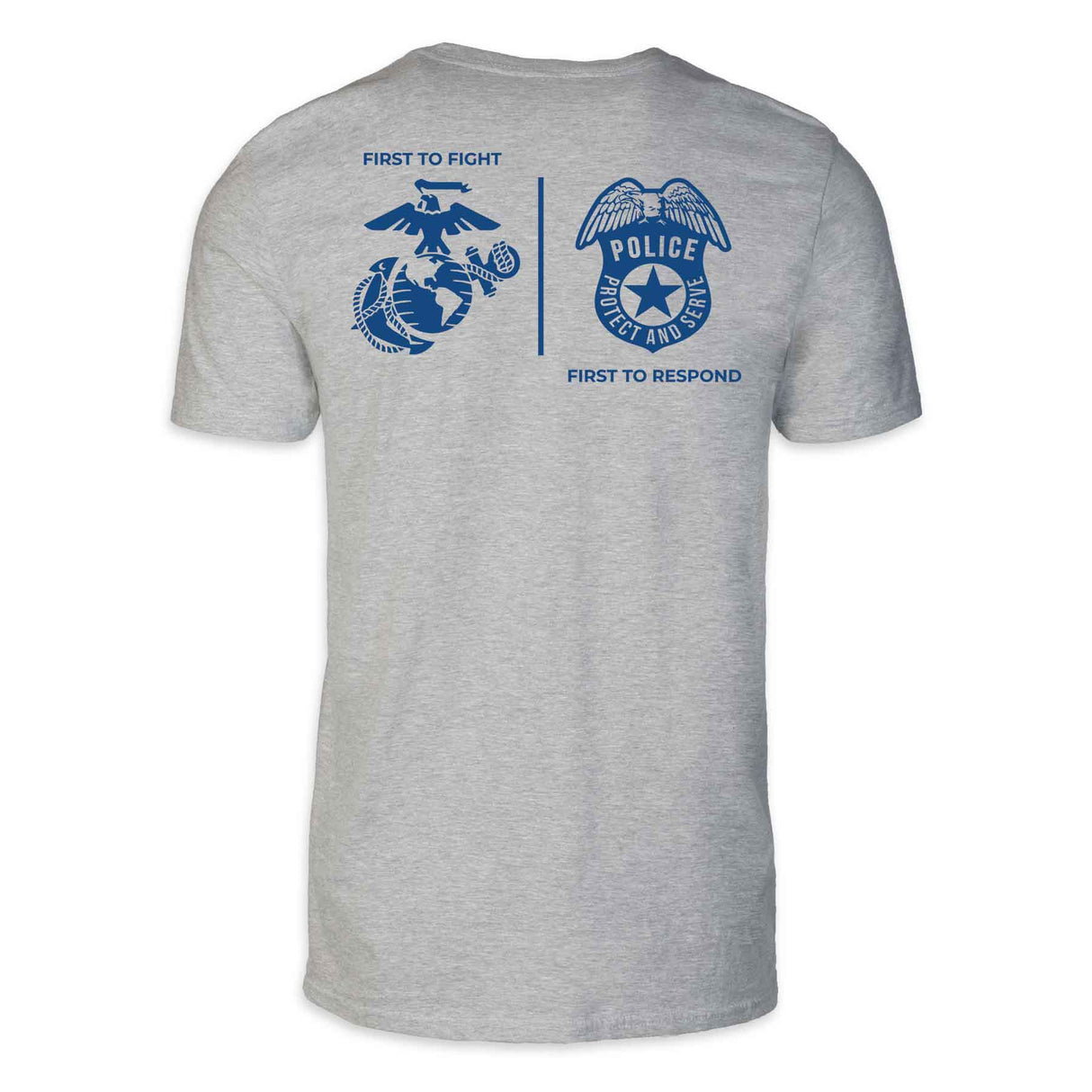 USMC First Responders Police T-shirt - SGT GRIT