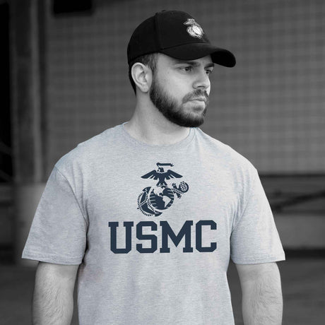 Champion USMC Jock Tag Tri-blend T-shirt - SGT GRIT