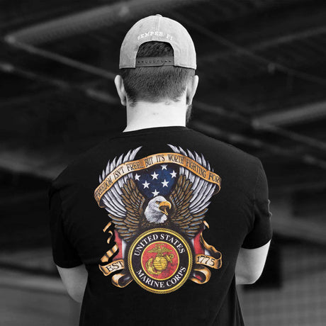 Marines Freedom Isn't Free T-shirt - SGT GRIT