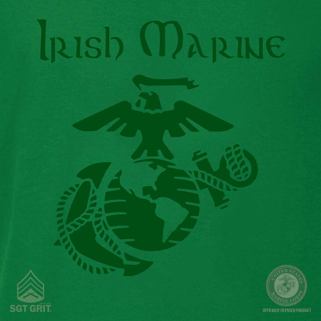 Irish Marine EGA T-shirt - SGT GRIT