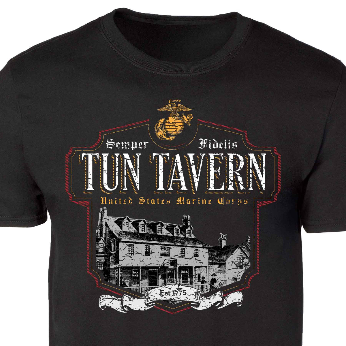 Tun Tavern Full Front T-shirt — SGT GRIT