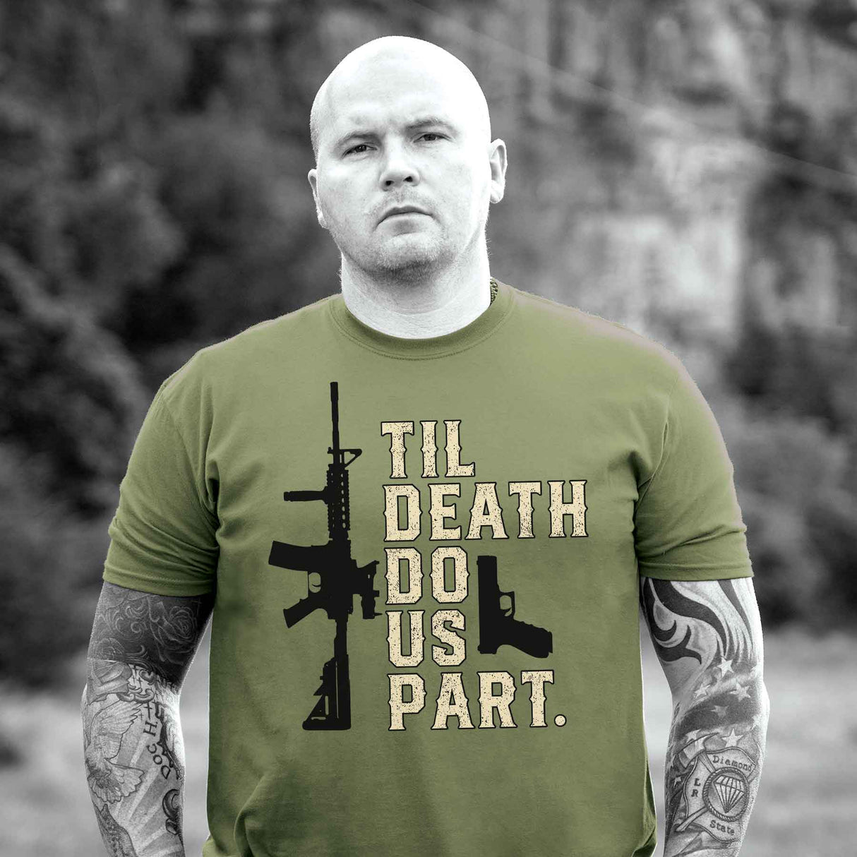 Til Death Do Us Part T-shirt - SGT GRIT