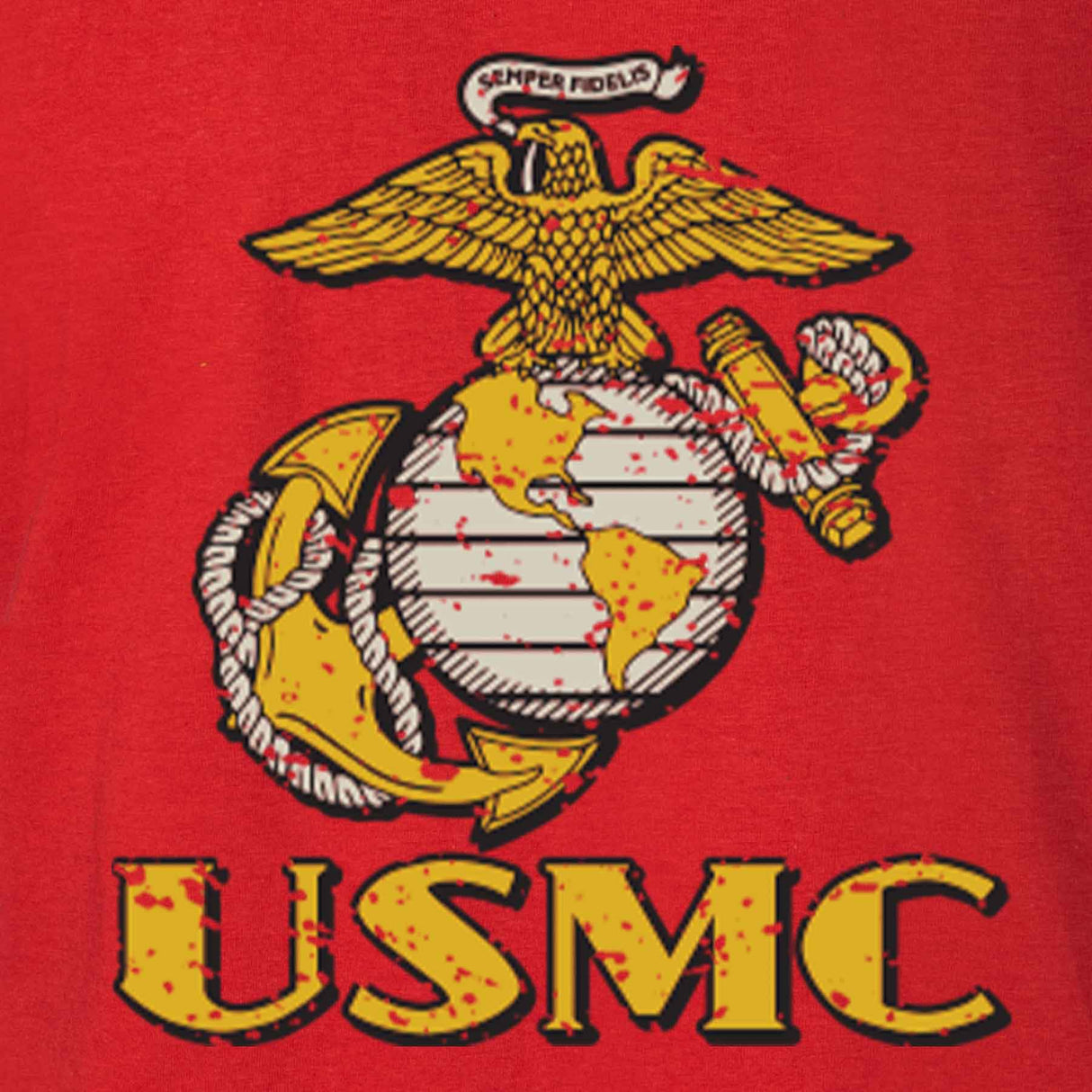 USMC Vintage Banners T-shirt - SGT GRIT