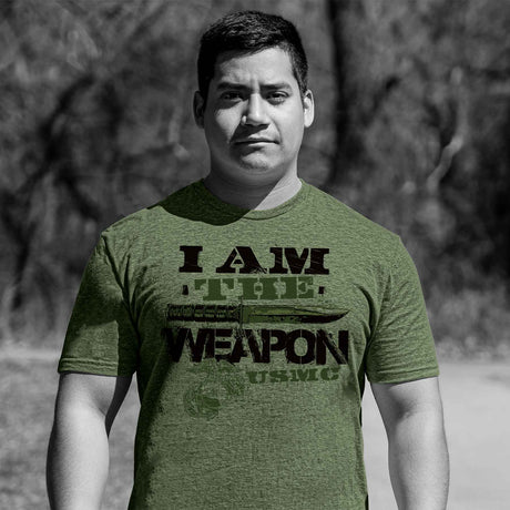 I Am The Weapon USMC T-shirt - SGT GRIT