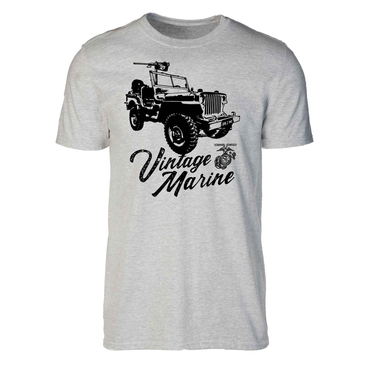 Vintage Marine Jeep T-shirt - SGT GRIT