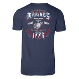 USMC Red, White, and Blue Leathernecks T-shirt - SGT GRIT