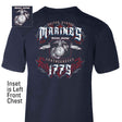 USMC Red, White, and Blue Leathernecks T-shirt - SGT GRIT