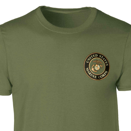 USMC Camo Flag T-shirt - SGT GRIT