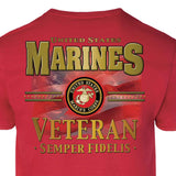 USMC Veteran Semper Fidelis T-shirt - SGT GRIT