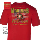 USMC Veteran Semper Fidelis T-shirt - SGT GRIT