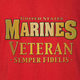 USMC Veteran Semper Fidelis T-shirt - SGT GRIT