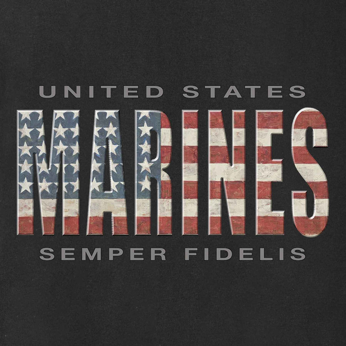 United States Marines USA Flag T-shirt - SGT GRIT