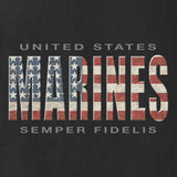 United States Marines USA Flag T-shirt - SGT GRIT