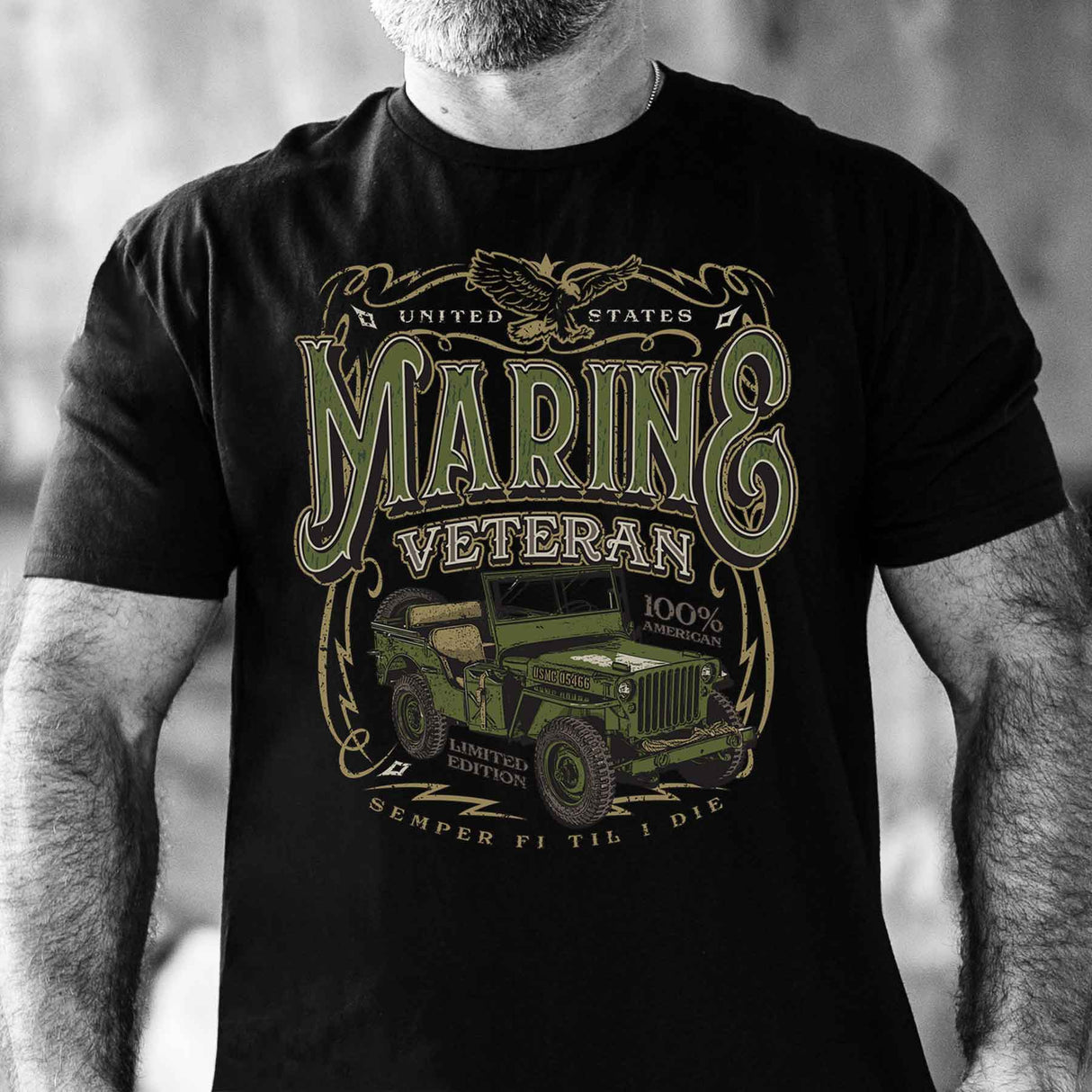 USMC Semper Fi Til I Die T-shirt - SGT GRIT