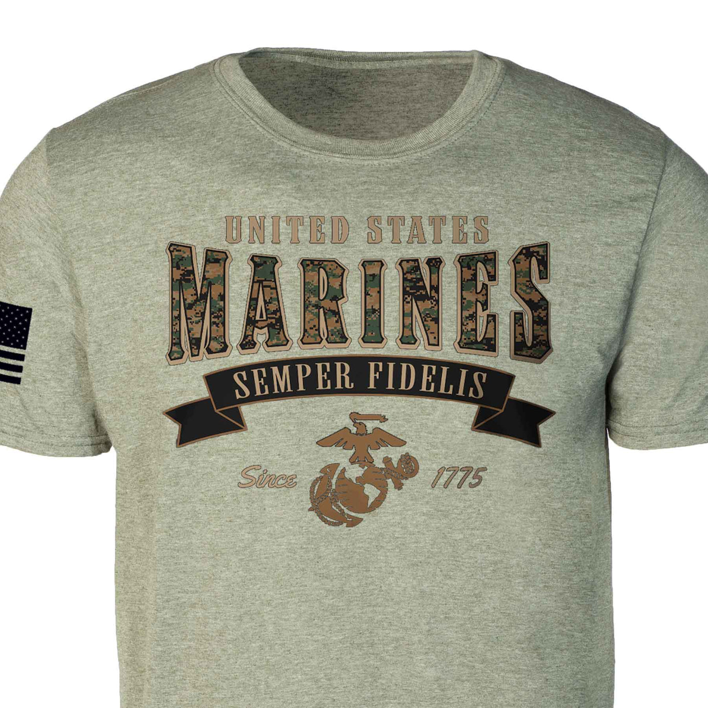 USMC Marpat Camo T-shirt — SGT GRIT