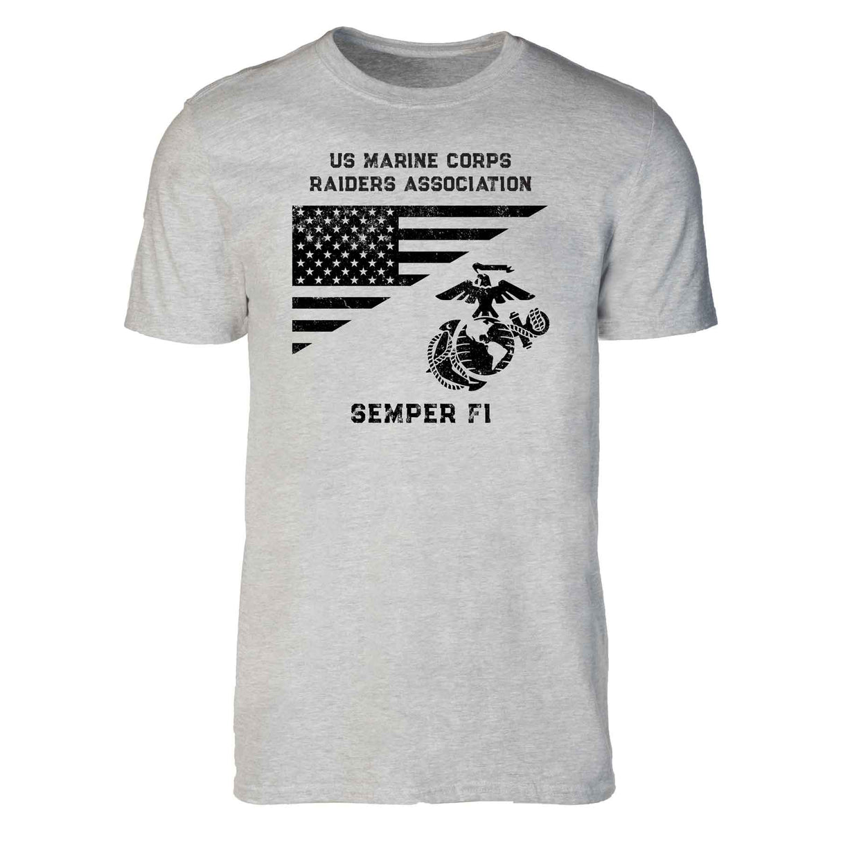 USMC Flag and EGA Customizable Reunion T-shirt - SGT GRIT