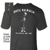 Until Valhalla Heathered T-shirt - SGT GRIT