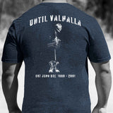 Until Valhalla Heathered T-shirt - SGT GRIT