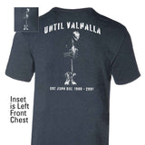 Until Valhalla Heathered T-shirt - SGT GRIT