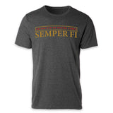 Semper Fi Arch Heather T-shirt - SGT GRIT