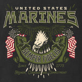 USMC Eagle Banner T-shirt - SGT GRIT