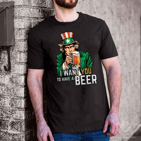 Irish Uncle Sam T-shirt - SGT GRIT