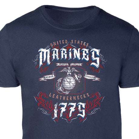 Leathernecks Full Front T-shirt - SGT GRIT