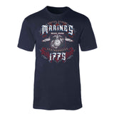 USMC Red, White, and Blue Leathernecks T-shirt - SGT GRIT