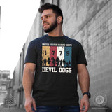 1775 Devil Dogs Full Front T-shirt - SGT GRIT