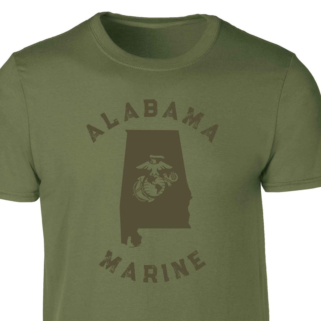 Choose Your State T-shirt, OD Green - SGT GRIT