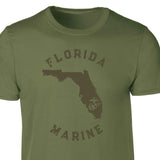 Choose Your State T-shirt, OD Green - SGT GRIT