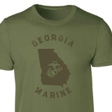 Choose Your State T-shirt, OD Green - SGT GRIT