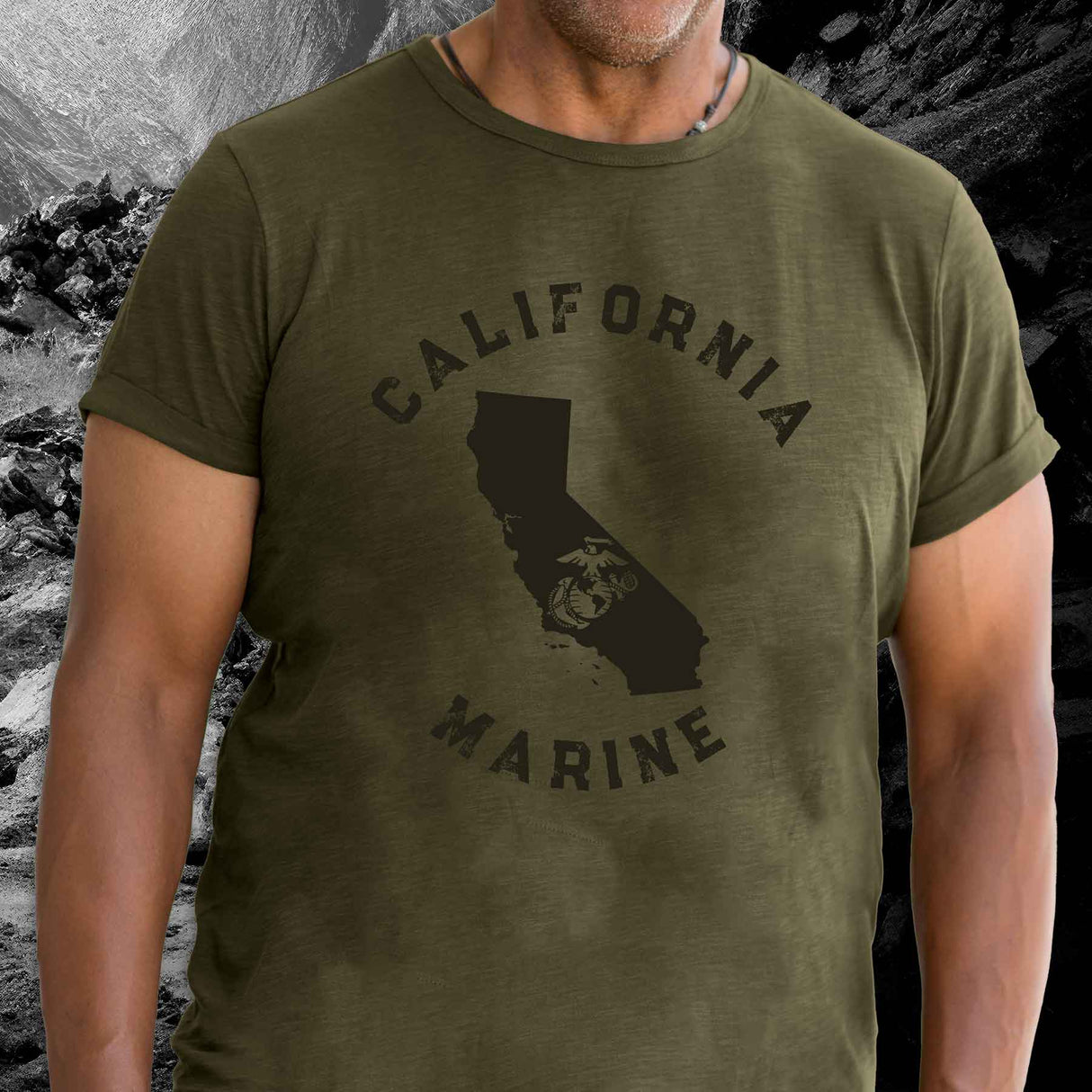 Choose Your State T-shirt, OD Green - SGT GRIT